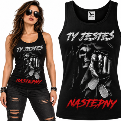TANK TOP DAMSKI HORROR TY JESTEŚ NASTĘPNY